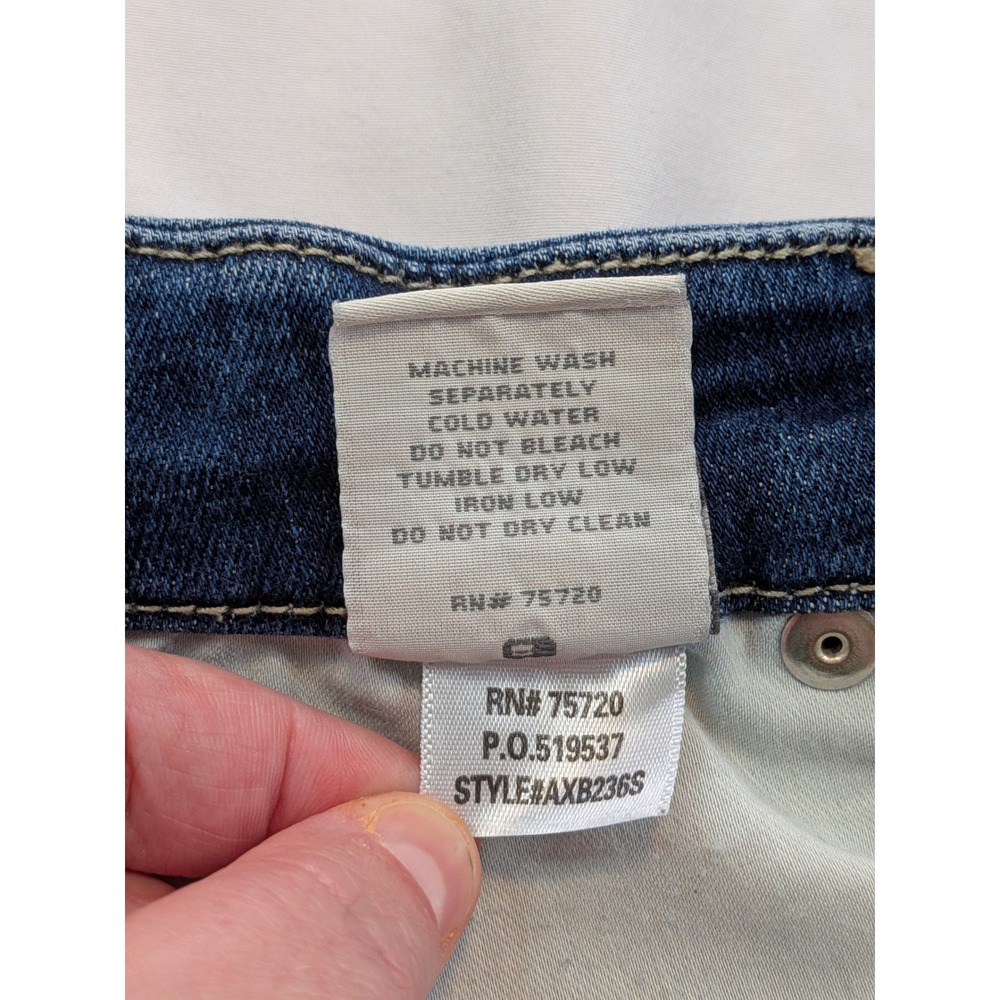 BKE Gabby Curvy High Rise Classic Skinny Jeans Blue Medium Wash 29x30 - Picture 12 of 13